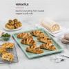 imageKitchenAid Nonstick Aluminized Steel Baking Sheet 123X10in SilverPistachio