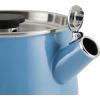 imageKitchenAid Teakettles EnamelonSteel Stovetop Whistling Teakettle Induction Ready Stainless steel Lid 2 Quart  Blue VelvetBlue Velvet