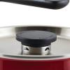 imageKitchenAid Teakettles EnamelonSteel Stovetop Whistling Teakettle Induction Ready Stainless steel Lid 2 Quart  Blue VelvetEmpire Red