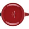 imageKitchenAid Teakettles EnamelonSteel Stovetop Whistling Teakettle Induction Ready Stainless steel Lid 2 Quart  Blue VelvetEmpire Red