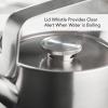 imageKitchenAid Teakettles Stainless Steel Whistling Teakettle 19 Quart  Brushed Stainless SteelBrushed Stainless Steel