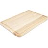 imageKitchenAid Gourmet Cutting Board with NonSlip feet and Recessed Handles Thick Chopping Board with EdgeGrain Design Charcuterie Board 12x16inch Birchwood Natural181L x 12W