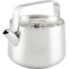 imageKitchenAid Teakettles Stainless Steel Whistling Teakettle 19 Quart  Brushed Stainless SteelBrushed Stainless Steel