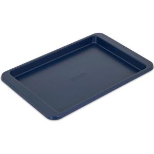 imageKitchenAid Nonstick Aluminized Steel Baking Sheet 123X10in SilverInk Blue