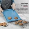 imageKitchenAid 13x18in Nonstick Aluminized Steel Cookie Slider Ink BlueBlue Velvet
