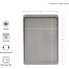 imageKitchenAid 13x18in Nonstick Aluminized Steel Cookie Slider Ink BlueContour Silver