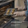imageKitchenAid 13x18in Nonstick Aluminized Steel Cookie Slider Ink BlueContour Silver