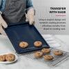 imageKitchenAid 13x18in Nonstick Aluminized Steel Cookie Slider Ink BlueInk Blue
