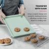 imageKitchenAid 13x18in Nonstick Aluminized Steel Cookie Slider Ink BluePistachio