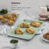 imageKitchenAid 13x18in Nonstick Aluminized Steel Cookie Slider Ink BluePistachio