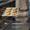 imageKitchenAid 13x18in Nonstick Aluminized Steel Cookie Slider Ink BluePistachio