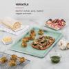 imageKitchenAid 13x18in Nonstick Aluminized Steel Cookie Slider Ink BluePistachio