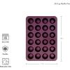 imageKitchenAid 24Cup Nonstick Aluminized Steel Mini Muffin Pan Contour SilverBeetroot
