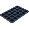 imageKitchenAid 24Cup Nonstick Aluminized Steel Mini Muffin Pan Contour SilverInk Blue