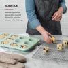 imageKitchenAid 24Cup Nonstick Aluminized Steel Mini Muffin Pan Contour SilverPistachio