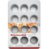 imageKitchenAid 24Cup Nonstick Aluminized Steel Mini Muffin Pan Contour SilverSilver