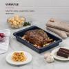 imageKitchenAid 9 x 13In Nonstick Aluminized Steel Cake Pan Dishwasher Safe Mineral WaterInk Blue