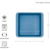 imageKitchenAid 9In Nonstick Swiss Engineered Aluminized Steel Square Cake Pan Dishwasher Safe Blue VelvetBlue Velvet