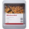 imageKitchenAid 9In Nonstick Swiss Engineered Aluminized Steel Square Cake Pan Dishwasher Safe Blue VelvetSilver