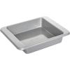 imageKitchenAid 9In Nonstick Swiss Engineered Aluminized Steel Square Cake Pan Dishwasher Safe Blue VelvetSilver