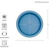 imageKitchenAid 9in Nonstick Aluminized Steel Round Cake Pan PistachioBlue Velvet