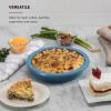imageKitchenAid 9in Nonstick Aluminized Steel Round Cake Pan PistachioBlue Velvet