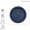 imageKitchenAid 9in Nonstick Aluminized Steel Round Cake Pan PistachioInk Blue