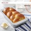 imageKitchenAid 9x5in Nonstick Aluminized Steel Loaf Pan SilverSilver