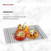 imageKitchenAid Countertop Oven Cooling Baking Rack 105 x 9 Inch Silver