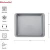 imageKitchenAid Countertop Oven Rectangular Baker 123 x 10 Inch SilverSilver