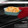 imageKitchenAid Square Baker Vitrified Stoneware 8in 8in 2in Blue VelvetAqua Sky