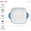 imageKitchenAid Square Baker Vitrified Stoneware 8in 8in 2in Blue VelvetBlue Velvet