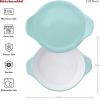 imageKitchenAid Vitrified Stoneware Round Baker 225Quart PistachioAqua Sky