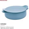 imageKitchenAid Vitrified Stoneware Round Baker 225Quart PistachioBlue Velvet