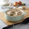 imageKitchenAid Vitrified Stoneware Round Casserole Baker 2Quart PistachioPistachio