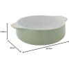 imageKitchenAid Vitrified Stoneware Round Casserole Baker 2Quart PistachioPistachio