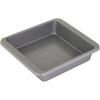 imageKitchenAid 9In Nonstick Swiss Engineered Aluminized Steel Square Cake Pan Dishwasher Safe Blue VelvetContour Silver