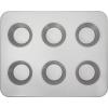 imageKitchenAid Countertop Oven 6 Cup Muffin Pan 123 x 10 Inch SilverSilver