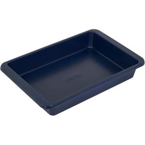 imageKitchenAid 9 x 13In Nonstick Aluminized Steel Cake Pan Dishwasher Safe Mineral WaterInk Blue