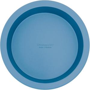 imageKitchenAid 9in Nonstick Aluminized Steel Round Cake Pan PistachioBlue Velvet