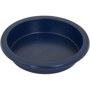 imageKitchenAid 9in Nonstick Aluminized Steel Round Cake Pan PistachioInk Blue