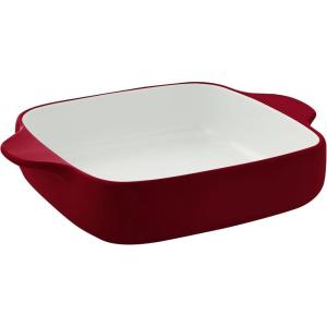 imageKitchenAid Square Baker Vitrified Stoneware 8in 8in 2in Blue VelvetEmpire Red