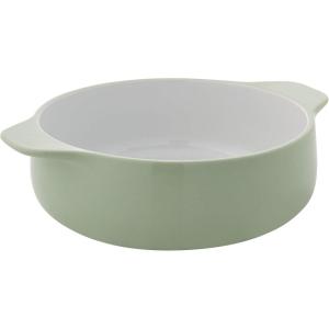 imageKitchenAid Vitrified Stoneware Round Casserole Baker 2Quart PistachioPistachio