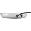 imageKitchenAid 5Ply Clad Polished Stainless Steel Fry PanSkillet 1225 InchStainless Steel