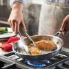 imageKitchenAid 5Ply Clad Polished Stainless Steel Fry PanSkillet 1225 InchStainless Steel