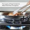 imageKitchenAid 5Ply Clad Polished Stainless Steel Fry PanSkillet 1225 InchStainless Steel