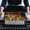 imageKitchenAid 5Ply Clad Roasting PanRoaster with Removable Rack 15 Inch x 115 Inch Polished Stainless Steel