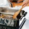 imageKitchenAid 5Ply Clad Roasting PanRoaster with Removable Rack 15 Inch x 115 Inch Polished Stainless Steel