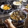 imageKitchenAid 5Ply Clad Stainless Steel Cookware Pots and Pans Set 10 Piece Polished Stainless