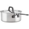 imageKitchenAid 5Ply Clad Stainless Steel Cookware Pots and Pans Set 10 Piece Polished Stainless
